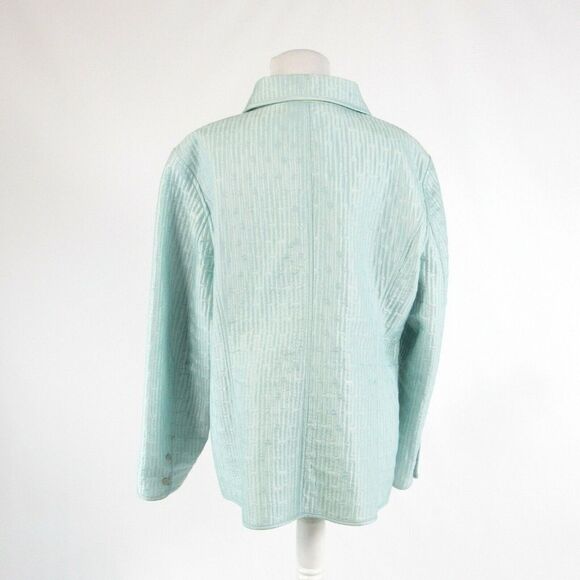 Perry Ellis Portfolio green jacket XL - Picture 7 of 8